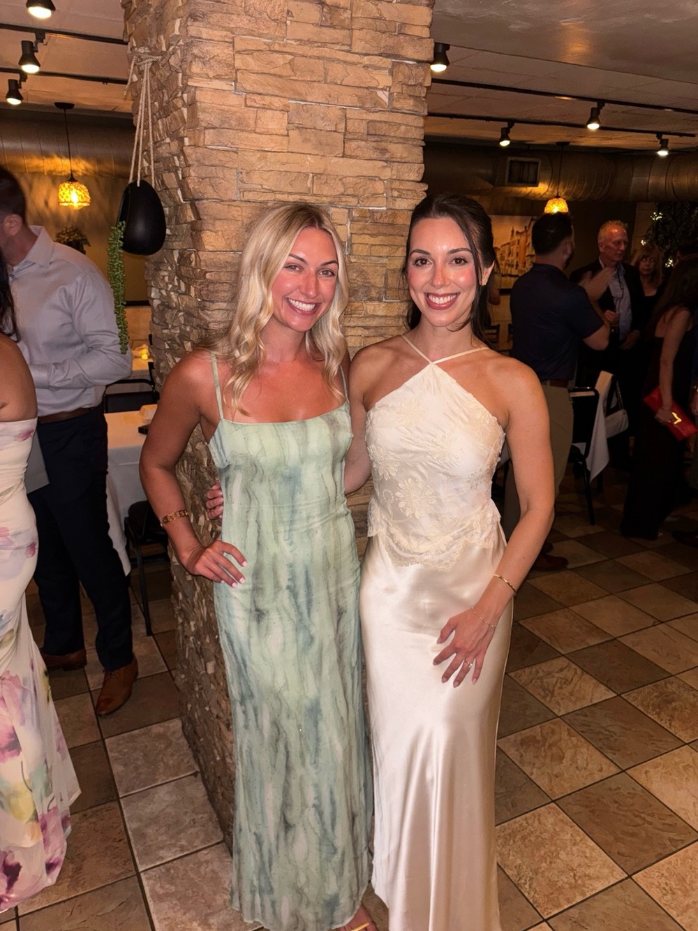 Nerissa Sage Chiffon Maxi Dress - Picture 4 of 4